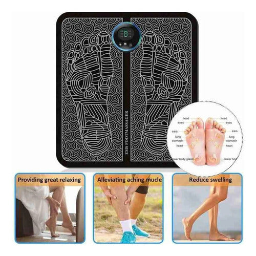 ElectroTapete EMS – Relájate y Activa tus Pies